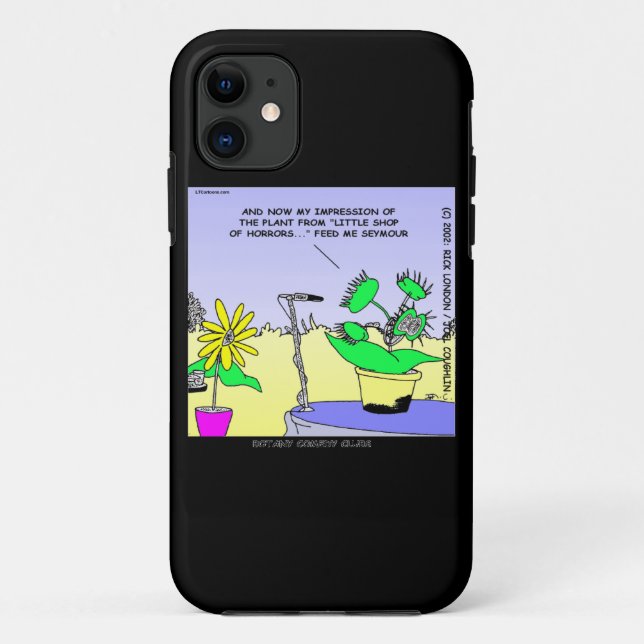 11 Capa para iPhone 6 Rick London Funny Botany Comedy (Verso)