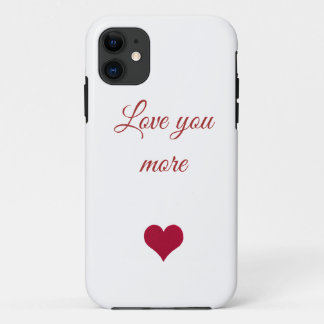 11 Capa para iPhone / iPad com coração vermelho de am