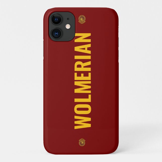 11 Capa WOLMERIAN para iPhone / iPad (Verso)