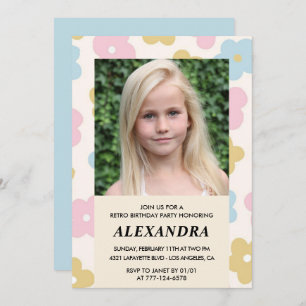 11 de convite para apresentação de aniversário Flo