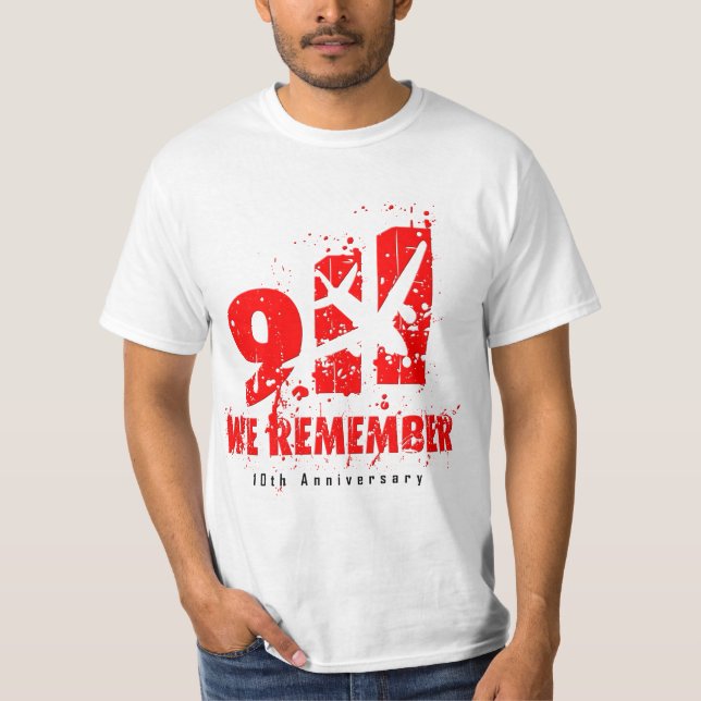 11 de setembro - Camiseta do 10º aniversário "nós  (Frente)