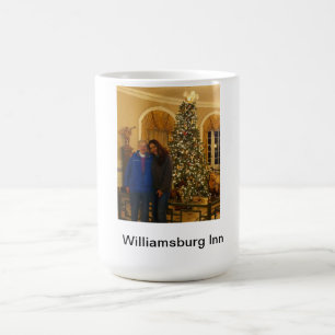 11 onças, caneca de café branco