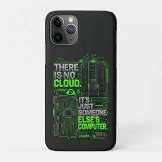 11 Pro Capa de iPhone Engraçada para SysAdmin 'Não Existe