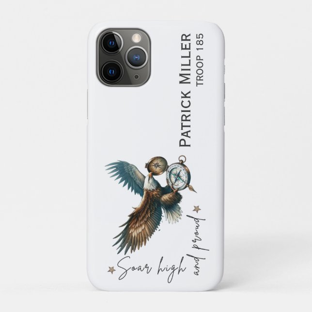11 Pro Capa de iPhone – Presente Personalizado para Corte (Verso)