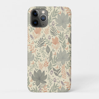 11 Pro Capa Hand Drawn Flowers Case-Mate para iPhone