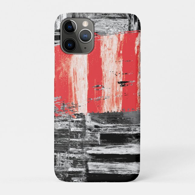 11 Pro Capa para iPhone / iPad – Design Abstrato Pulso Ve (Verso)