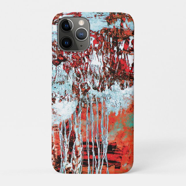 11 Pro Capa para iPhone / iPad – Pulso de Corrosão (Verso)