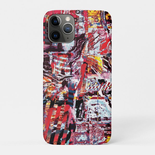 11 Pro Capa para iPhone / iPad – Pulso Fragmentado (Verso)