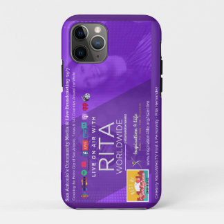 11 Pro Live On Air com Capa de telefone Rita para iPhone 