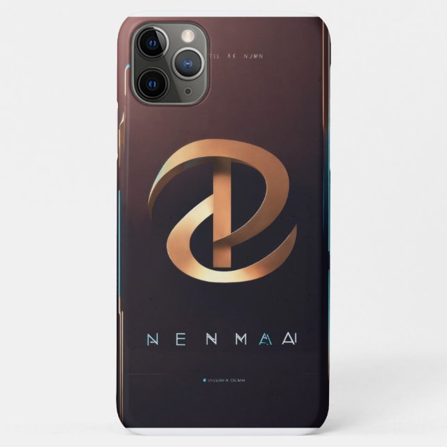 11 Pro Max Capa para iPhone / iPad (Verso)