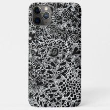 Capa para iPhone / iPad com Desenho Floral Intrica