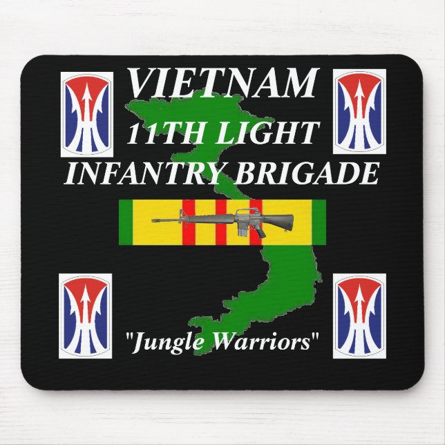 11o Inf claros Vietnam Mousepad 2/b (Frente)