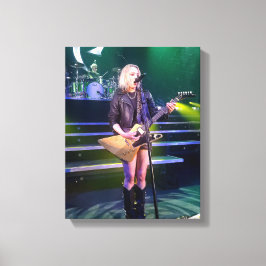 11x14 Lzzy Hale Halestorm Canvas Rock N Roll