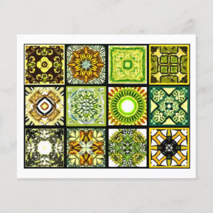 12 azulejos diferentes do saquinho de chá -