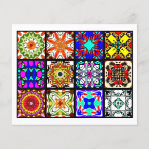 12 azulejos diferentes do saquinho de chá -