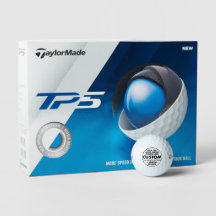 12 Bolas de Golfe TP5 personalizadas Taylor feitas