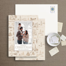 12 dias de Cartão com fotos de Natal