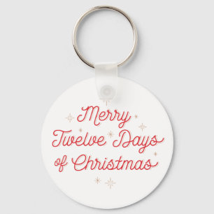 12 dias de Chaveiro de Natal