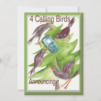 12 dias de convite de Natal