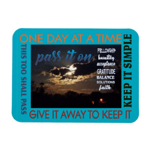 12 etapas de recuperação passam no ímã 25