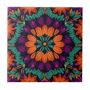 12 Flor Laranja Petal