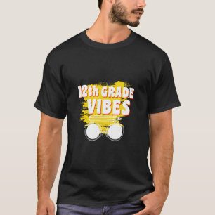 12 Grau Vibes Camisa De Volta À Escola Primeiro Di