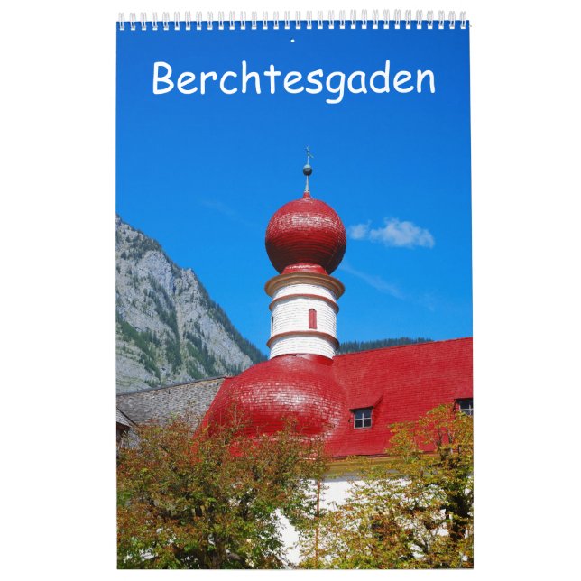 12 meses Calendário de Fotografias Berchtesgaden (Capa)