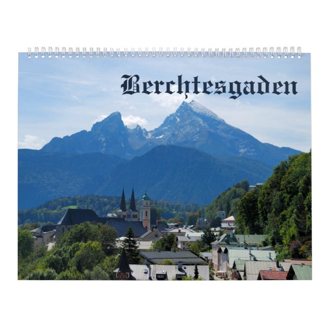 12 meses Calendário de Fotos Berchtesgaden (Capa)