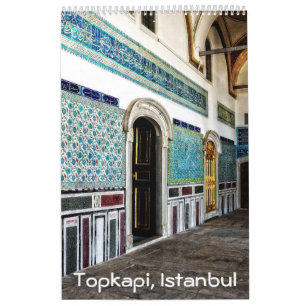 12 meses Calendário de Fotos do Palácio Topkapi
