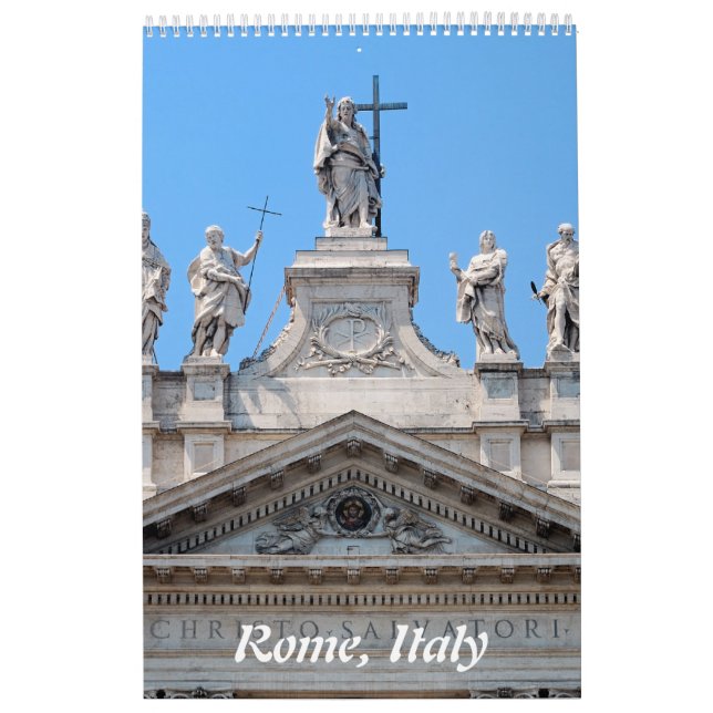 12 meses Calendário do Muro de Roma (Capa)