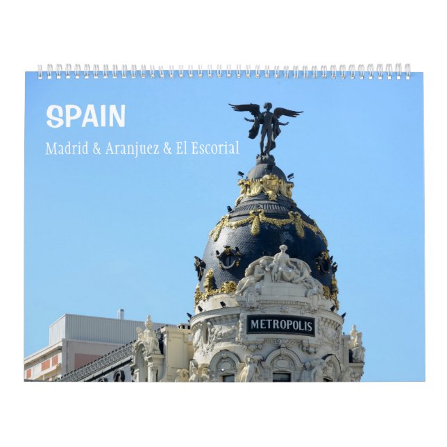 12 meses Em torno do calendário do muro de Madrid (Capa)