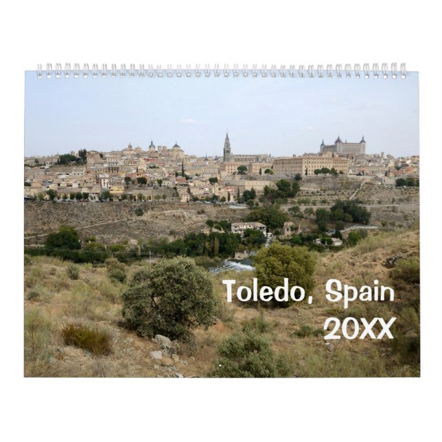 12 meses Toledo, calendário da parede da Espanha (Capa)