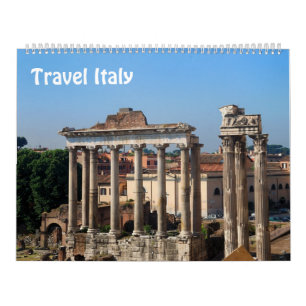 12 meses Viagem Itália Calendário fotográfico