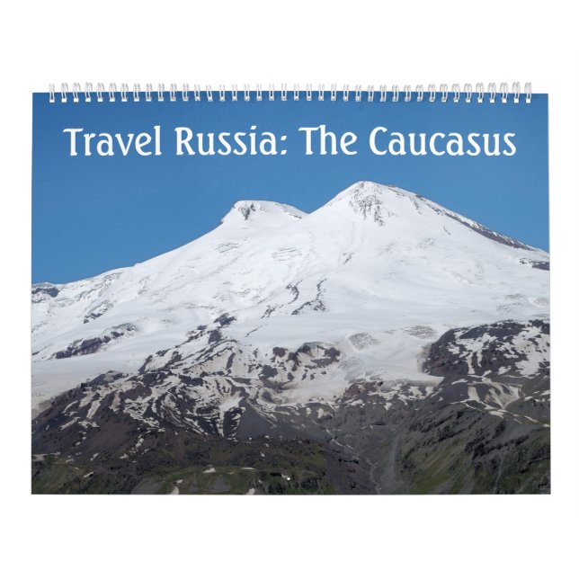 12 meses Viagem Rússia: O Calendário do Cáucaso (Capa)