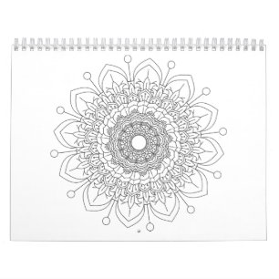 12 Monate BeauBonito Calendário de Desenho de Mand