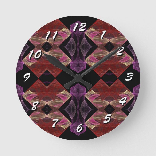 12 Opções de Número para Escolher - Relógio de Art (Frente)