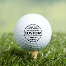 12 x Bolas de Golf Personalizadas de Valor de Orça