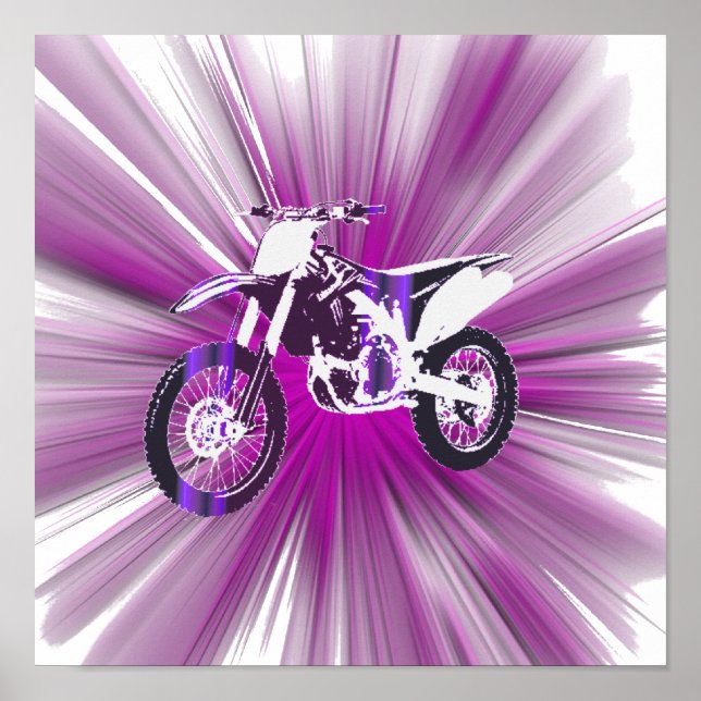 12x12 Pink Beam Poster (Semi-gloss) (Frente)