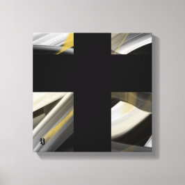 12x12" Tendência Arte Abstrata Canvas Preto Branco