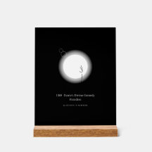 1308 Divina Comédia de Dante Paradiso Minimalista