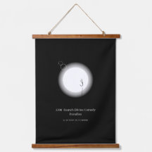 1308 Divina Comédia Paraíso Minimalista de Dante