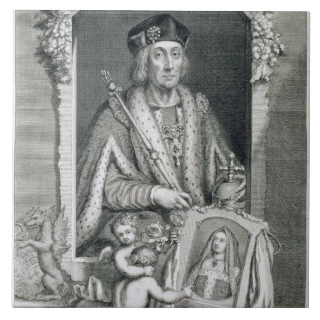 1457-1509) reis de Henry VII (de Inglaterra desde (Frente)