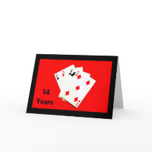14 Anos É Um Grande Negócio! Cartão de Aniversário