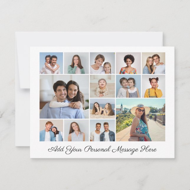 14 Colagem de Fotografias Adicionar O Seu Próprio  (Frente)