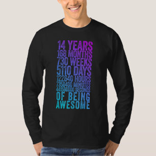 14 Engraçado Camisa Velho Metro Engraçado 14 Anos