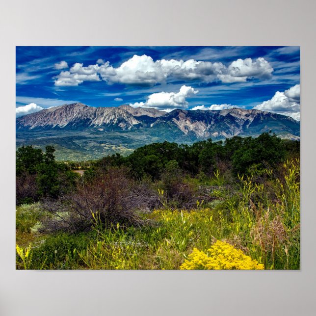 14" x 11", Poster do Colorado (Frente)