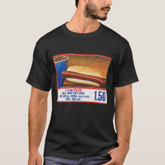 150 CAMISA HOT DOG FOODCOURT vintage
