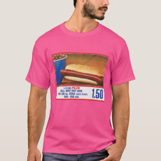 150 CAMISA HOT DOG FOODCOURT vintage