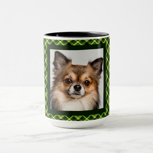 15 onças. Caneca feita sob encomenda da foto da (Centro)