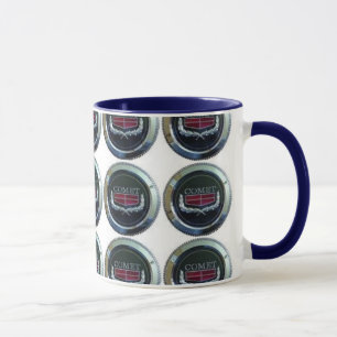 15oz azul. Caneca da campainha